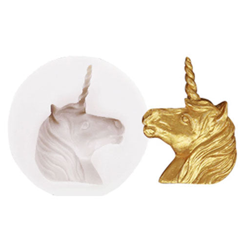 Unicorn Head Silicone Mould