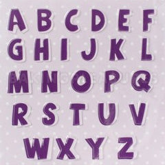 Upper Case Alphabet Texture Mat