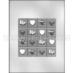 Valentine Break-Up Bar Chocolate Mould