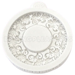 Katy Sue Vintage Circle Silicone Mould
