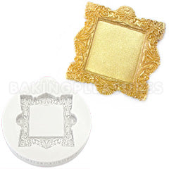 Katy Sue Vintage Square Frame Silicone Mould