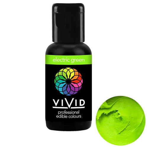 Vivid Gel Colour Electric Green 21g