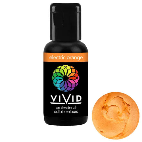 Vivid Gel Colour Electric Orange 21g