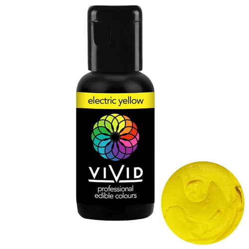 Vivid Gel Colour Electric Yellow 21g