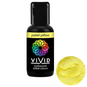 Vivid Gel Colour Pastel Yellow 21g