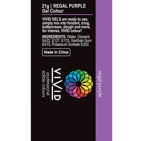 Vivid Gel Colour Regal Purple 21g