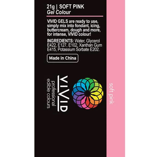 Vivid Gel Colour Soft Pink 21g