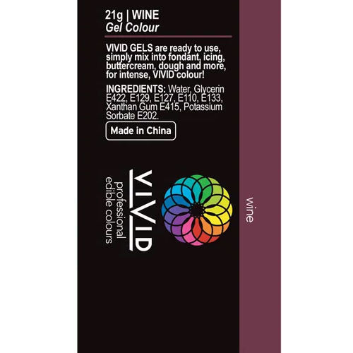 Vivid Gel Colour Wine 21g