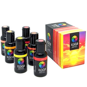 Vivid Gel Colours Sunset 6 Pack