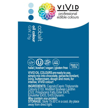 Vivid Oil Based Colour COBALT 21g