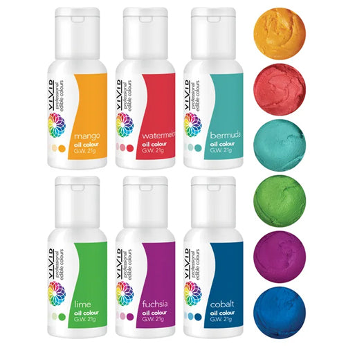 Vivid Oil Colours Tropical 6 pack