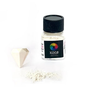 Vivid Metallic Edible Dust Platinum White 10g