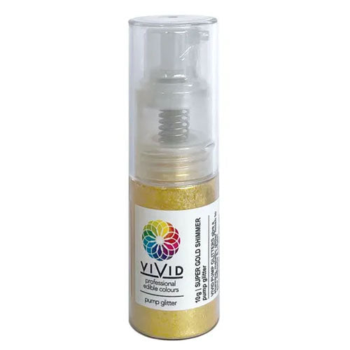 Vivid Shimmer Dust Pump Spray Super Gold 10g