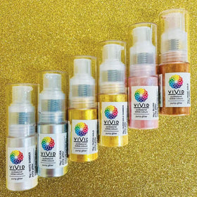 Vivid Shimmer Dust Pump Spray Shimmer Super Gold 10g