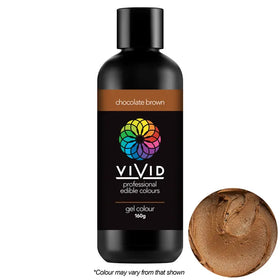 BULK Vivid Gel Colour Brown Chocolate 160g