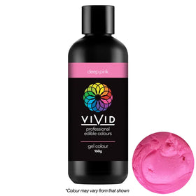BULK Vivid Gel Colour Deep Pink 160g