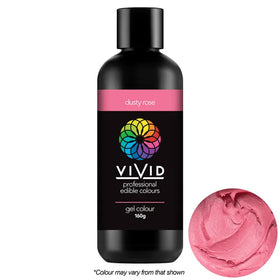 BULK Vivid Gel Colour Dusty Rose 160g