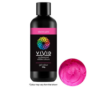 BULK Vivid Gel Colour Electric Pink 160g