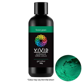 BULK Vivid Gel Colour Forest Green 160g