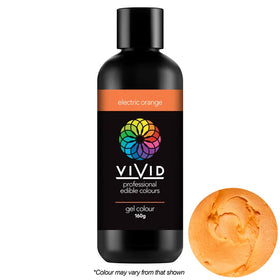 BULK Vivid Gel Colour Electric Orange 160g