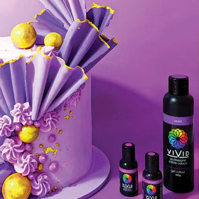 BULK Vivid Gel Colour Electric Purple 160g