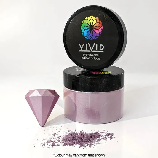 Vivid Metallic Edible Dust Lilac 50g