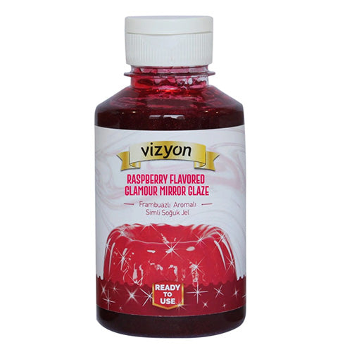 Vizyon Mirror Glaze Raspberry Glamour