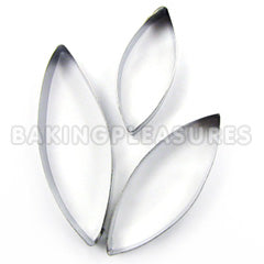 Water Lily Flower Cutters 3pcs