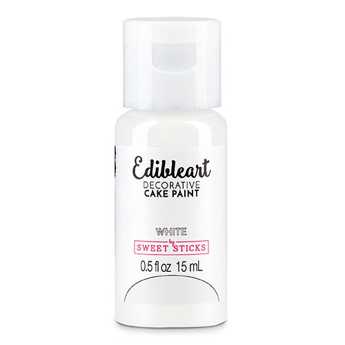 Sweet Sticks Edible Art Paint WHITE 15ml