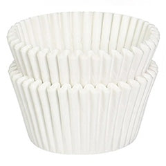 BULK White Grease Proof Large Baking Cups (#700) 500pcs