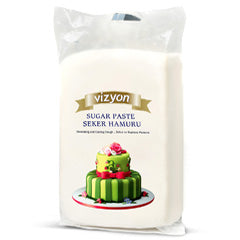 White Vizyon Vegan Friendly Fondant 1kg