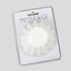 Bloom Baking Cups White (24 pack)