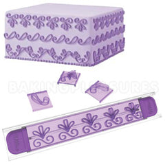 Wilton 19 Piece Scrolls Border Press Set