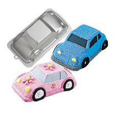 Wilton 3D Car Novelty Cake Pan/Tin