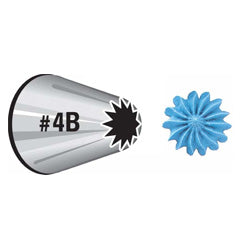 Wilton 4B Open Star Piping Tip