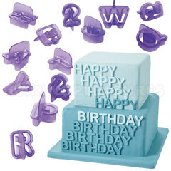 Wilton Alphabet/Number Cut-Outs 40pcs