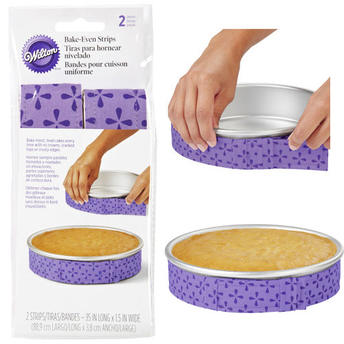 Wilton Bake Even Strips Set 2pcs