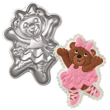 Wilton Ballerina Bear Novelty Cake Pan/Tin