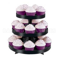 Wilton Black Cupcake Stand (Cardboard)