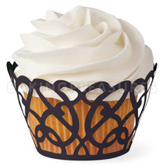 Wilton Black Swirls Cupcake Wrappers 18pcs
