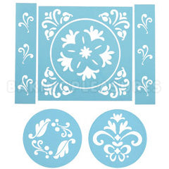 Wilton Brownie Stencil Set 6pcs