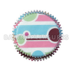 Wilton Bubble Stripes Mini Baking Cups 100pcs