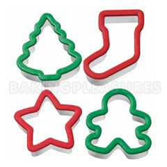 Wilton Christmas Holiday Grippy Set 4pcs