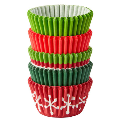 Wilton Christmas Holiday Mini Baking Cups 150pcs