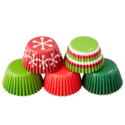 Wilton Christmas Holiday Mini Baking Cups 150pcs