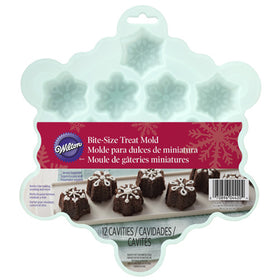 Wilton Christmas Snowflake Bite Size Silicone Mould