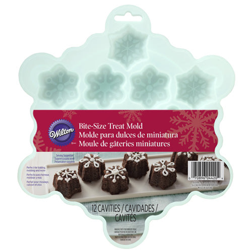 Wilton Christmas Snowflake Bite Size Silicone Mould