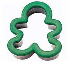 Wilton Comfort Grip Gingerbread Boy Cutter