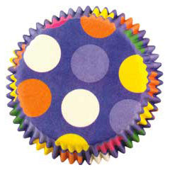 Wilton Dazzling Dot Mini Baking Cups 75pcs