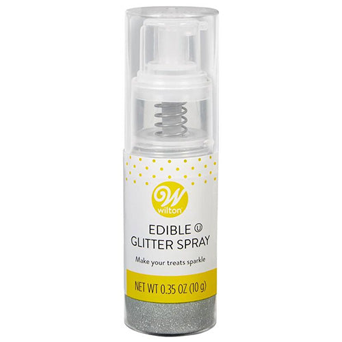 Wilton Edible Glitter Spray Silver 10g